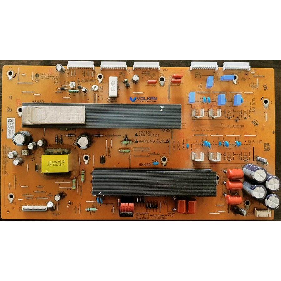 60R6_YSUS , EAX65331001 (2.0) , LGE PDP 130903 , EBR77185601 , YSUS BOARD , PDP60R6 , LG 60PB660V , 60PB690V YSUS BOARD 60R6_YSUS , EAX65331001 (2.0) , LGE PDP 130903 , EBR77185601 , YSUS BOARD , PDP60R6 , LG 60PB660V , 60PB690V YSUS BOARD