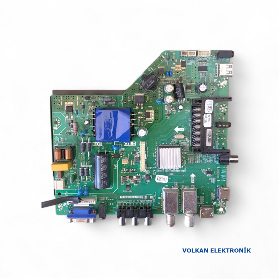 ARÇELİK , A43L 5845 4B , ANAKART , TP.MS3663S.PB801 , BOEI430WU1_H , MAİNBOARD
