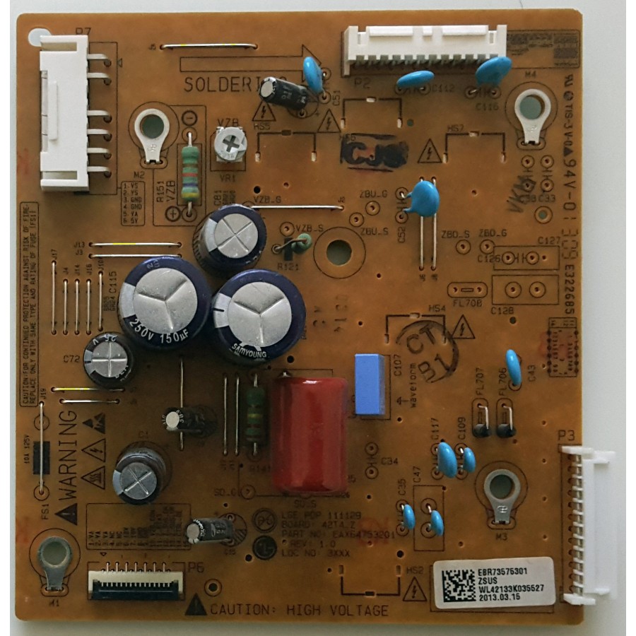 EBR73575301 , EAX64753201 , 42T4_Z , LG 42PN450B Z-Sus Board EBR73575301 , EAX64753201 , 42T4_Z , LG 42PN450B Z-Sus Board