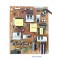 PHİLİPS , 43PUS6101/12 , POWER BOARD , 715G7350-P01-0000-002S , BESLEME KARTI