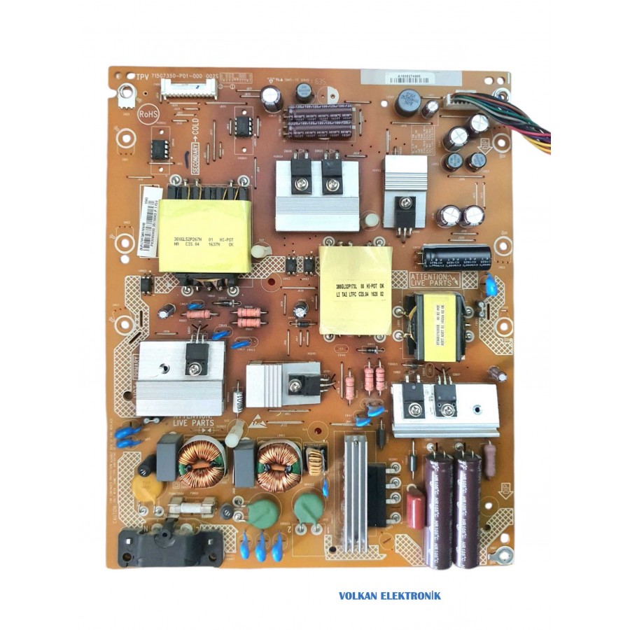 PHİLİPS , 43PUS6101/12 , POWER BOARD , 715G7350-P01-0000-002S , BESLEME KARTI PHİLİPS , 43PUS6101/12 , POWER BOARD , 715G7350-P01-0000-002S , BESLEME KARTI