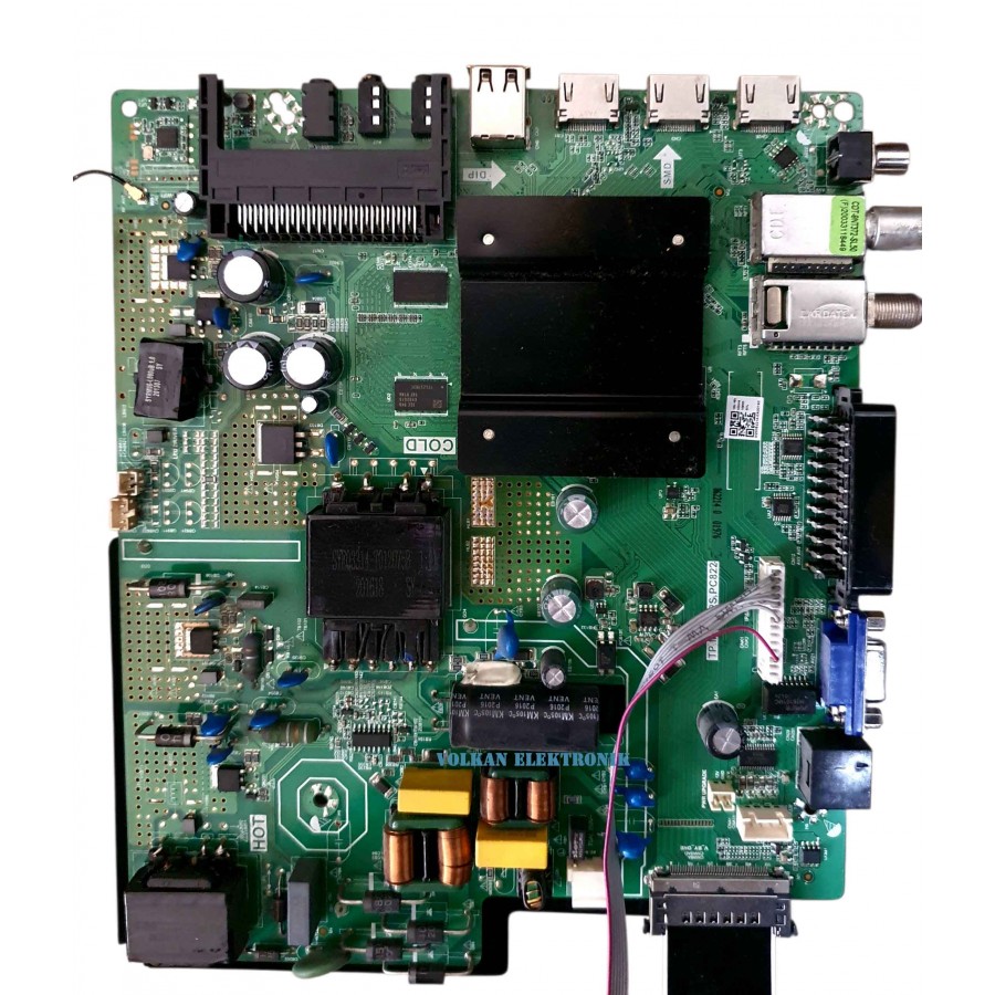 AWOX B 205500S RIMLESS ANAKART TP.MT5522S.PC822 MAİN BOARD LSC550FN11-2