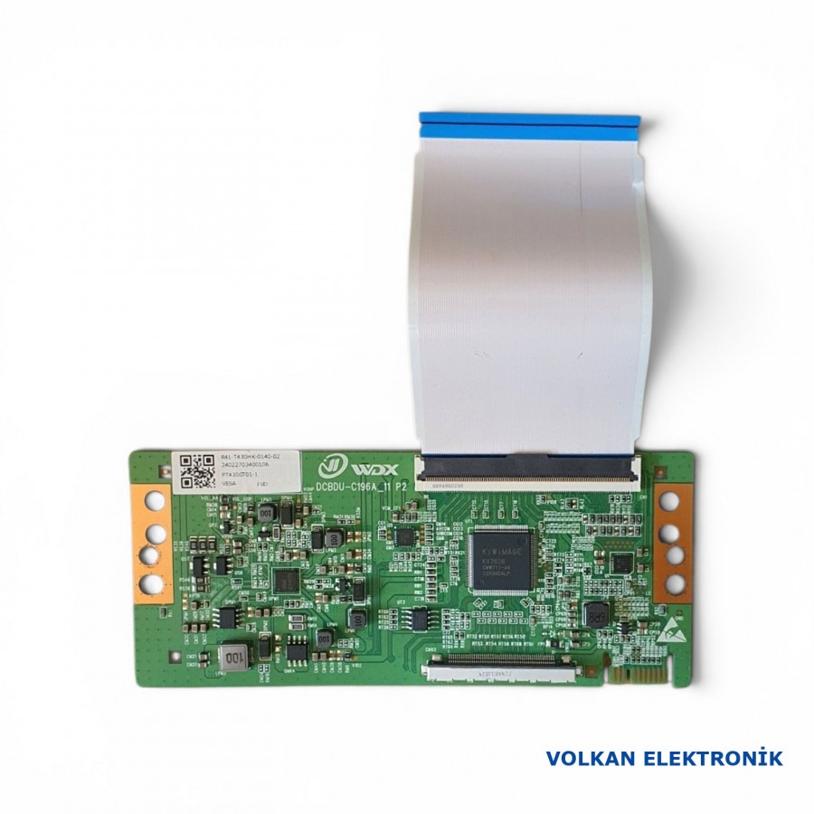 DCBDU-C196A_11 P2 , PT430GT01-1 , WDX , T-CON BOARD DCBDU-C196A_11 P2 , PT430GT01-1 , WDX , T-CON BOARD