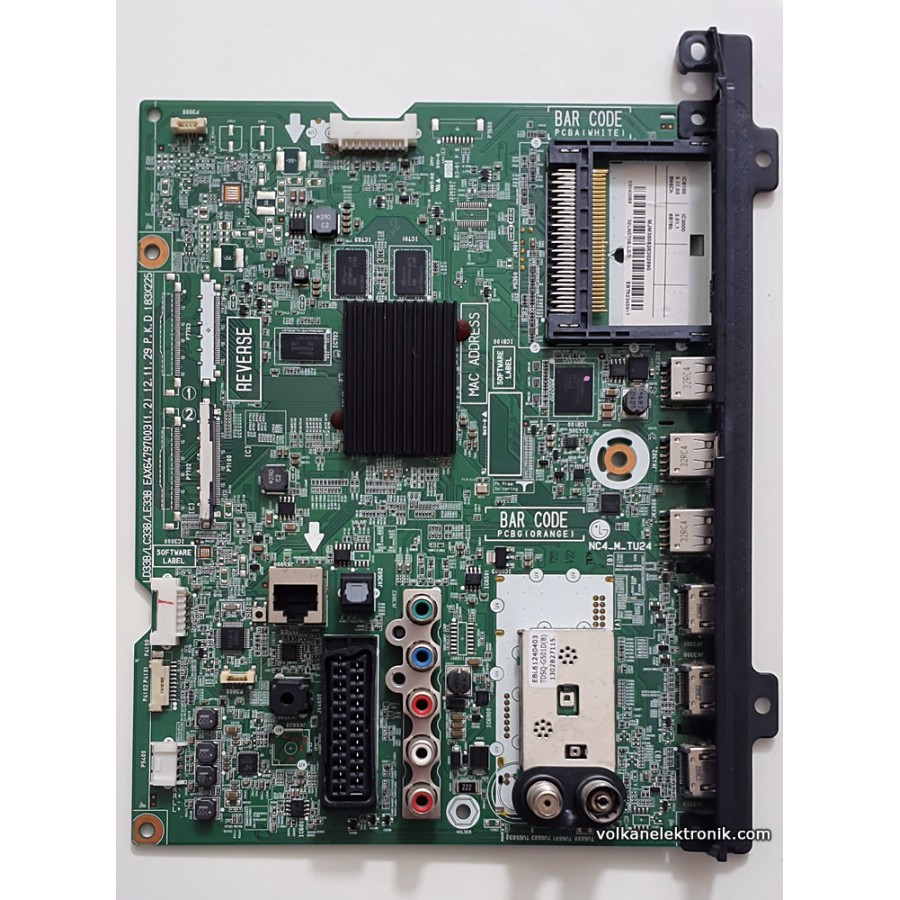 EBT62345917 - EAX64797003-1.2 - LG 32LN570S -ANAKART - MAIN BOARD