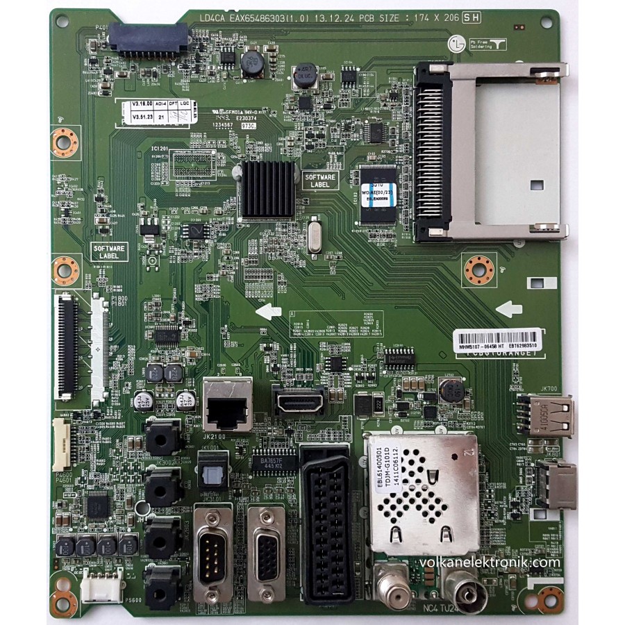 EBT62983510 ,EAX65486303-1.0 ,LG-32LY340C ,main-board ,anakart
