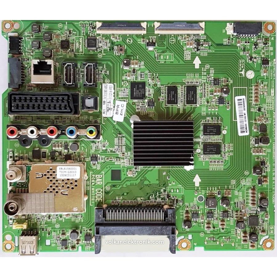 EBT63999306 EAX66485502 (1.0) LG 49UF6407 49UF6407-ZA anakart maın board