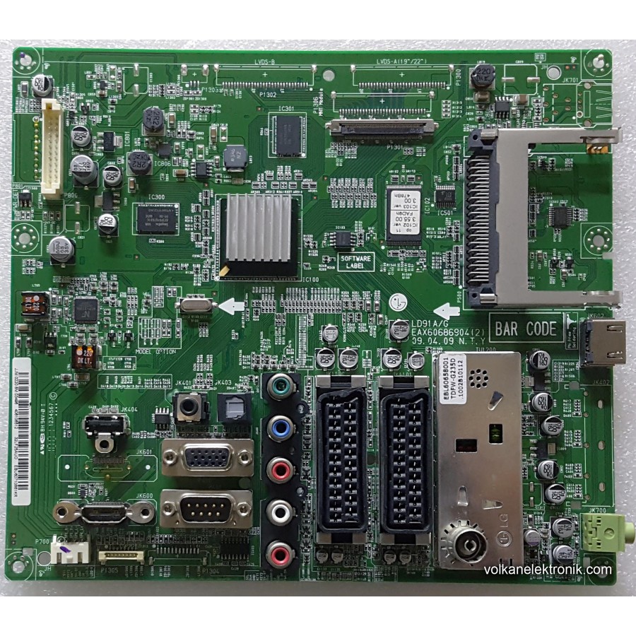 EBU60710861 EAX60686904-2 32LF25AUO LG 32LF2500 MAIN BOARD ANAKART MAINBOARD