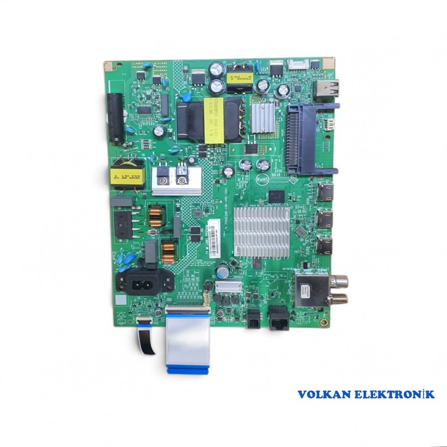 43PUS7609/62 ANAKART PHİLİPS , 715GE258-C0D-000-004L , LXB430UBF0BPS04TFY MAİN BOARD 43PUS7609/62 ANAKART PHİLİPS , 715GE258-C0D-000-004L , LXB430UBF0BPS04TFY MAİN BOARD