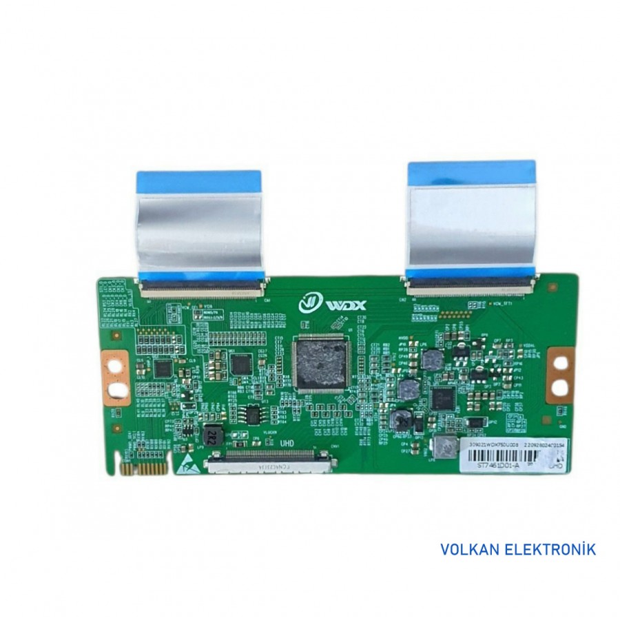 75DS9800 T-CON BOARD DİJİTSU , ST461D01-A , CX750DLEDM