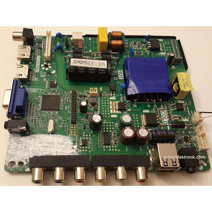 TP.V56.PB801,W16100618,V400DJ1-QS5,Navitech LD40FHD,Main Board,Ana Kart,TH-LD395H5