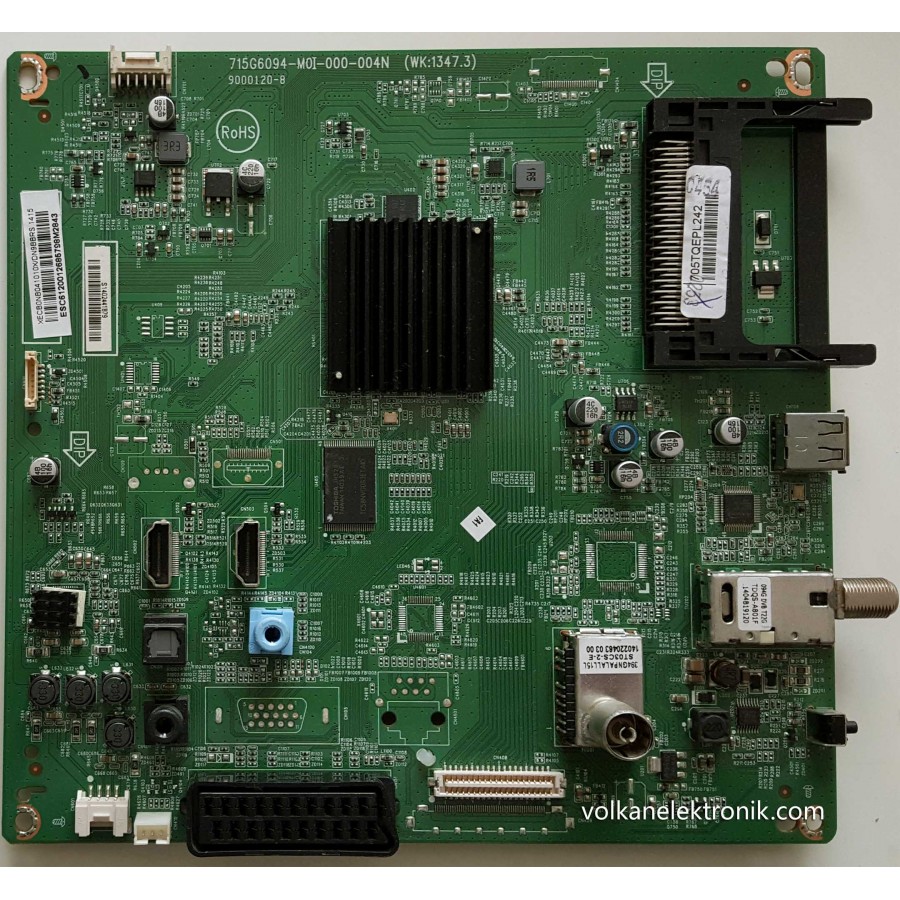 715G6094-M01-000-004N , XECB0NB041010X , 705TQEPL242 , TPT315B5-HVN05 , PHILIPS 32PFK4309/12 , Main Board, Ana Kart