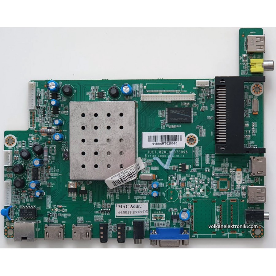 JUC7.820.00073996 , PREMIER , PR50W5 , C490F14-E1-L , MAİN BOARD , ANAKART JUC7.820.00073996 , PREMIER , PR50W5 , C490F14-E1-L , MAİN BOARD , ANAKART