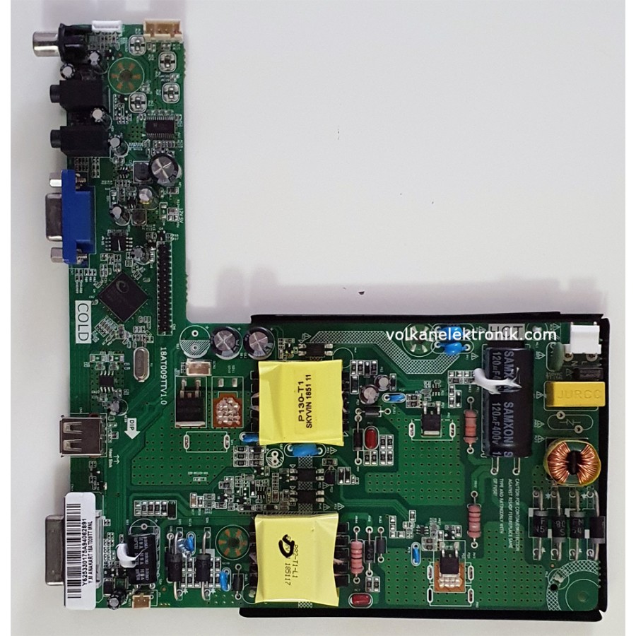 18AT009TTV1.0 HI-LEVEL HL40DLK0938/1022  MAINBOARD ANAKART Y.MANAKART18AT009TT MNL