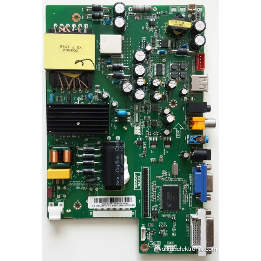 SUNNY,SN043DLD16AT017-LKFM ,16AT017,16AT017 40-43 V1.0 MNL,LC430DUY, ÇİFT UART,ANAKART,MAINBOARD,MAIN BOARD SUNNY,SN043DLD16AT017-LKFM ,16AT017,16AT017 40-43 V1.0 MNL,LC430DUY, ÇİFT UART,ANAKART,MAINBOARD,MAIN BOARD