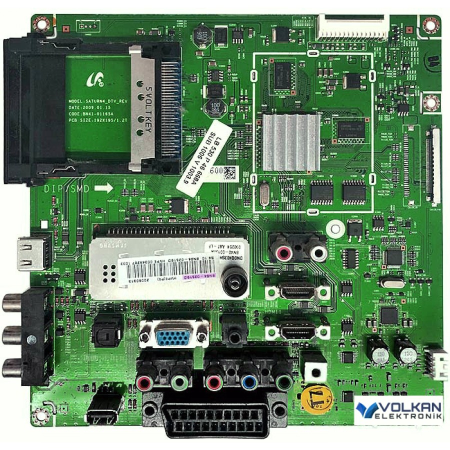 ANAKART ,BN94-02519C ,BN41-01165A ,SAMSUNG LE40B530P7W ,MAİN BOARD