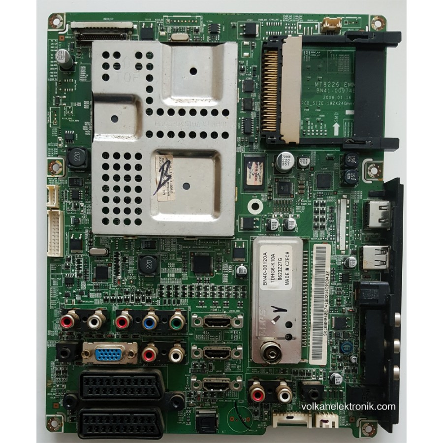BN94-01741B , BN41-00974B ,BN41-00974, SAMSUNG LE40A656A1F,LE40A656A,LE40A656, MAIN BOARD, ANAKART