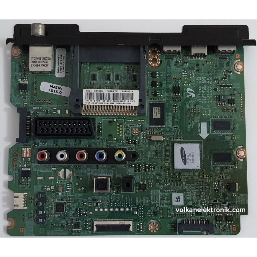 BN94-06165W BN41-01954A SAMSUNG UE40F6100 ANAKART MAİNBOARD