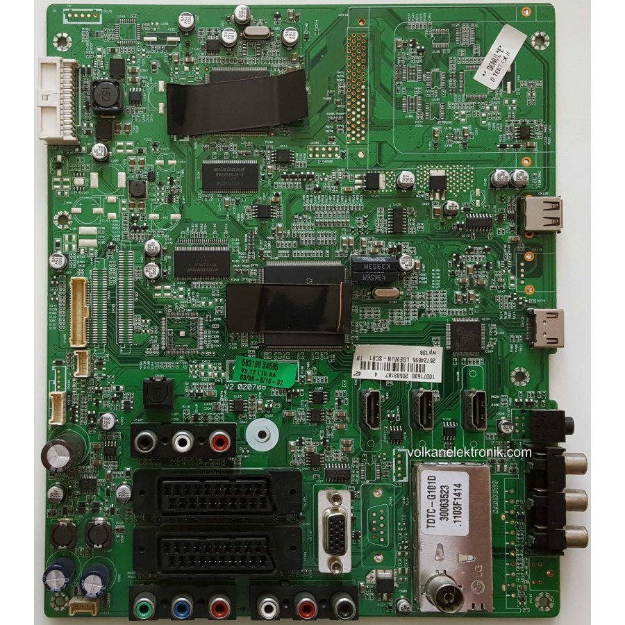 20583187 ,17MB35-1 ,10071530 ,LGEWUN-SCB1 ,VESTEL 42PF6905 ,ANAKART ,MAIN BOARD