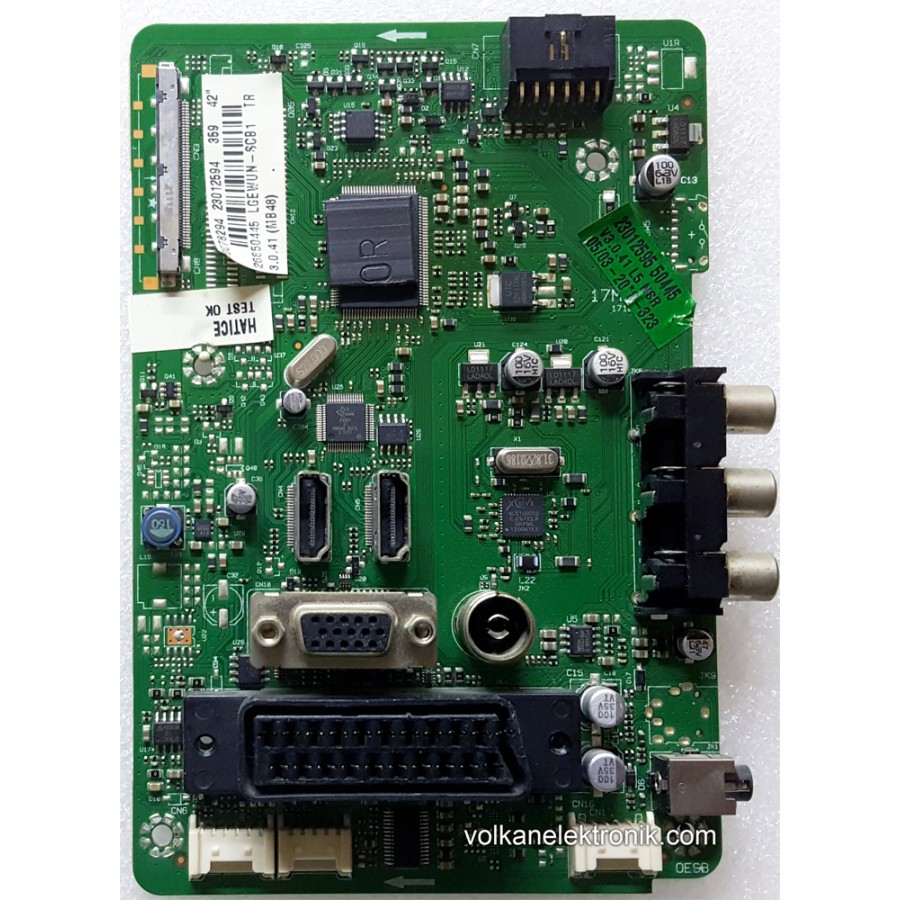 23012594 ,17MB48-1.1 ,23012595 ,LGEWUN-SCB1 ,VESTEL 42880 ,ANAKART ,MAIN BOARD