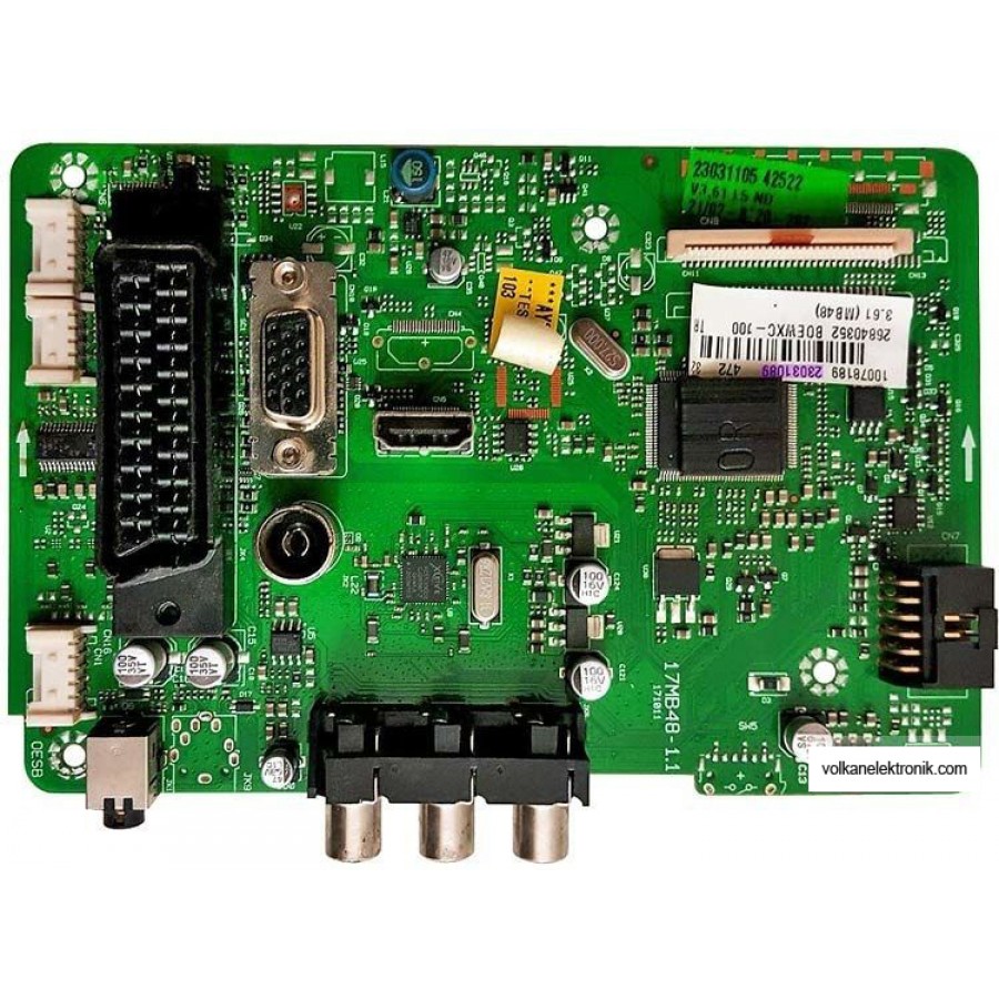 23031089, 17MB48-1.1, BOEWXC-100, VESTEL 32742, MAIN BOARD, ANA KART