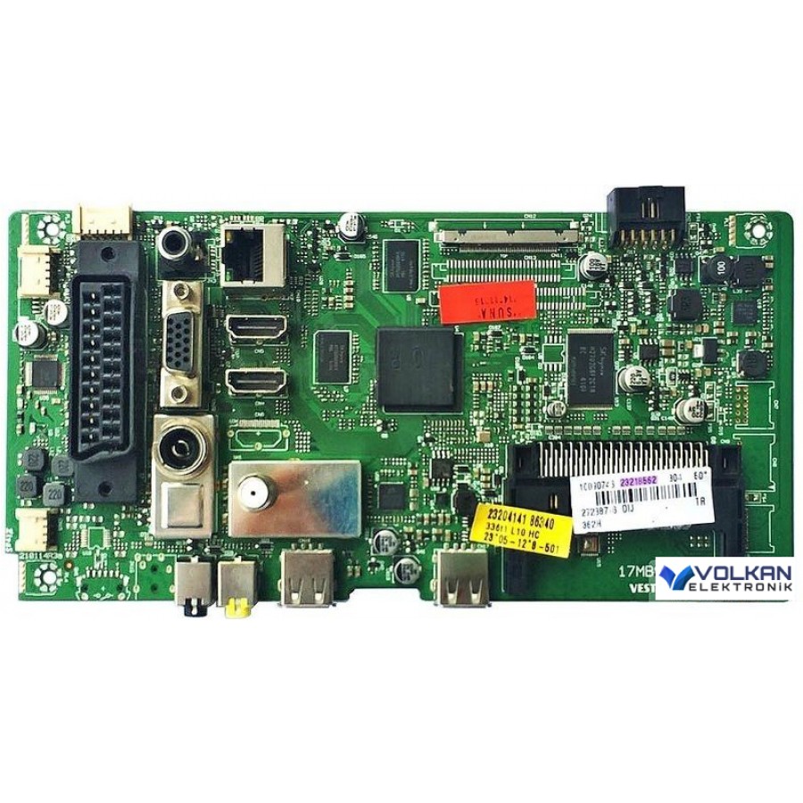 ANAKART ,23218562, 23204141, 17MB95M, 210114R3A, MAIN BOARD, VES500UNVA-2D, VES500UNVA-2D-S02, REGAL LE50F7445S