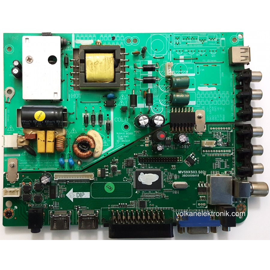 MV59XS03.S02 , 3BD0006418 , LC320EXN ,YUMATU , Main Board , Anakart