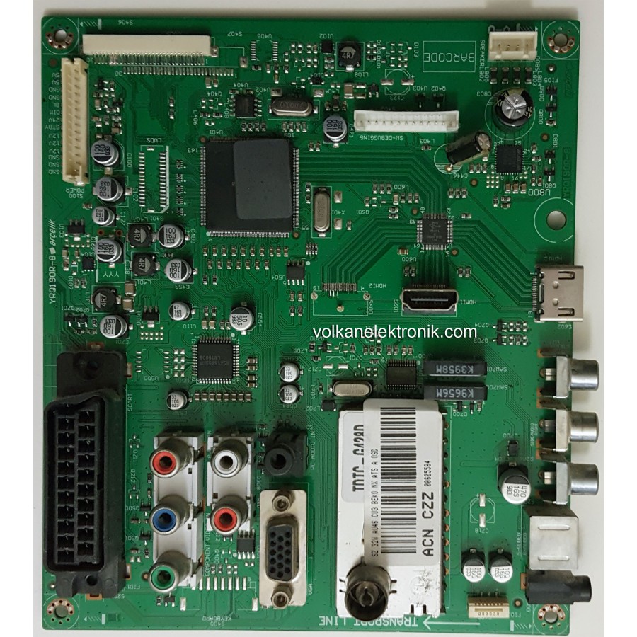 YRQ190R-8 , ACN CZZ , SZ 32W AU46 CU3 , Arçelik , Beko , F82-203 3HD , Mainboard , Anakart YRQ190R-8 , ACN CZZ , SZ 32W AU46 CU3 , Arçelik , Beko , F82-203 3HD , Mainboard , Anakart