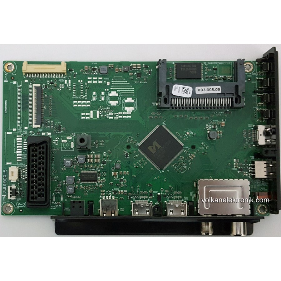 ZWU190R-5 , RNUFZZ , V03.008.09 , ARÇELİK , A43L5740 4B , Anakart , Main Board