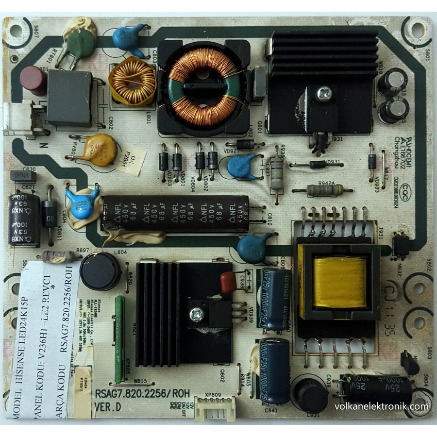 rsag7.820.2256/roh ,hisense led24k15p ,power board,psu rsag7.820.2256/roh ,hisense led24k15p ,power board,psu