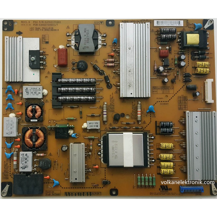 EAY62171601 ,EAX63729001/7 ,PSLH-L013A ,3PAGC10048A-R ,POWER BOARD ,BESLEME KARTI EAY62171601 ,EAX63729001/7 ,PSLH-L013A ,3PAGC10048A-R ,POWER BOARD ,BESLEME KARTI