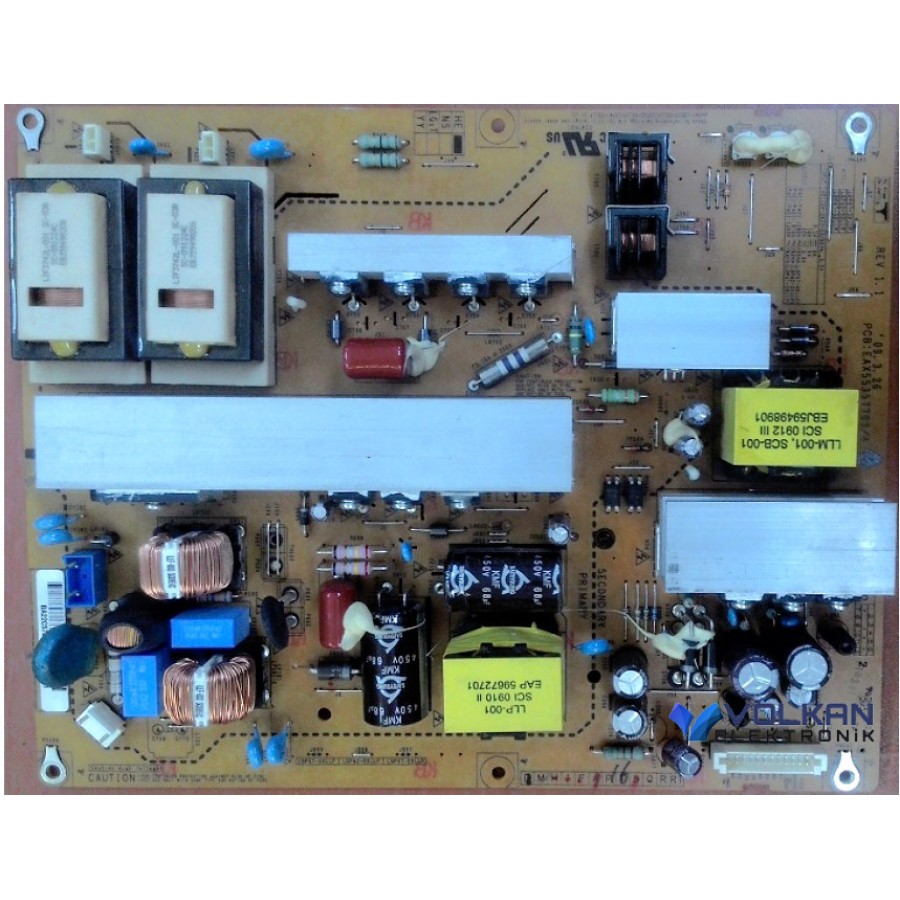 POWER BOARD ,PSU ,EAX55357703-4 ,LGP42-09LLF ,LG 42LH3000