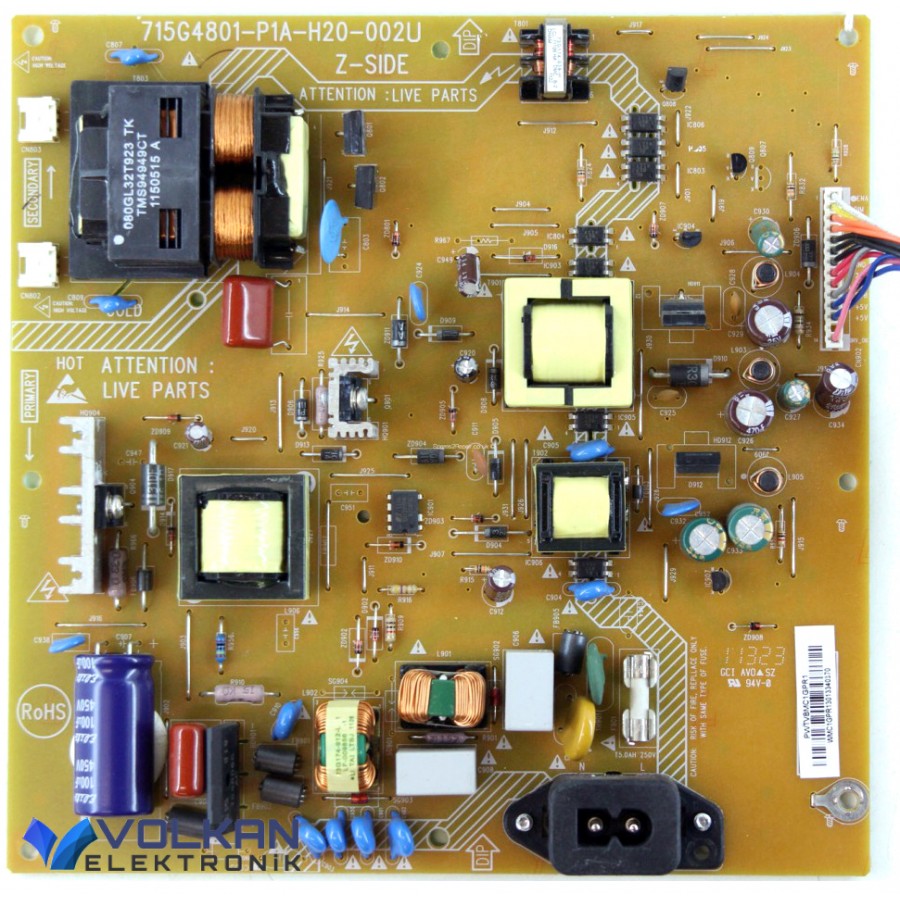 715G3816-P02-H20-002U , PHILIPS 32PFL3205/12 , PHILIPS 32PFL3605H/12 ,POWER SUPPLY