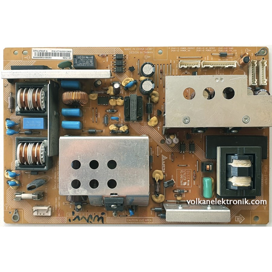 TOSHIBA 40LV655PG ,DPS-276AP ,DPS-276AP A ,POWER BOARD