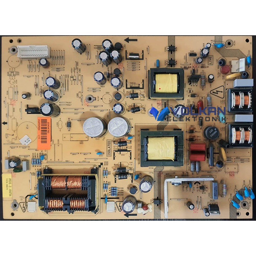 17IPS10-3 , 20494782 , VESTEL 32PF6019 , VESTEL , REGAL , SEG , BESLEME KARTI , POWER BOARD 17IPS10-3 , 20494782 , VESTEL 32PF6019 , VESTEL , REGAL , SEG , BESLEME KARTI , POWER BOARD