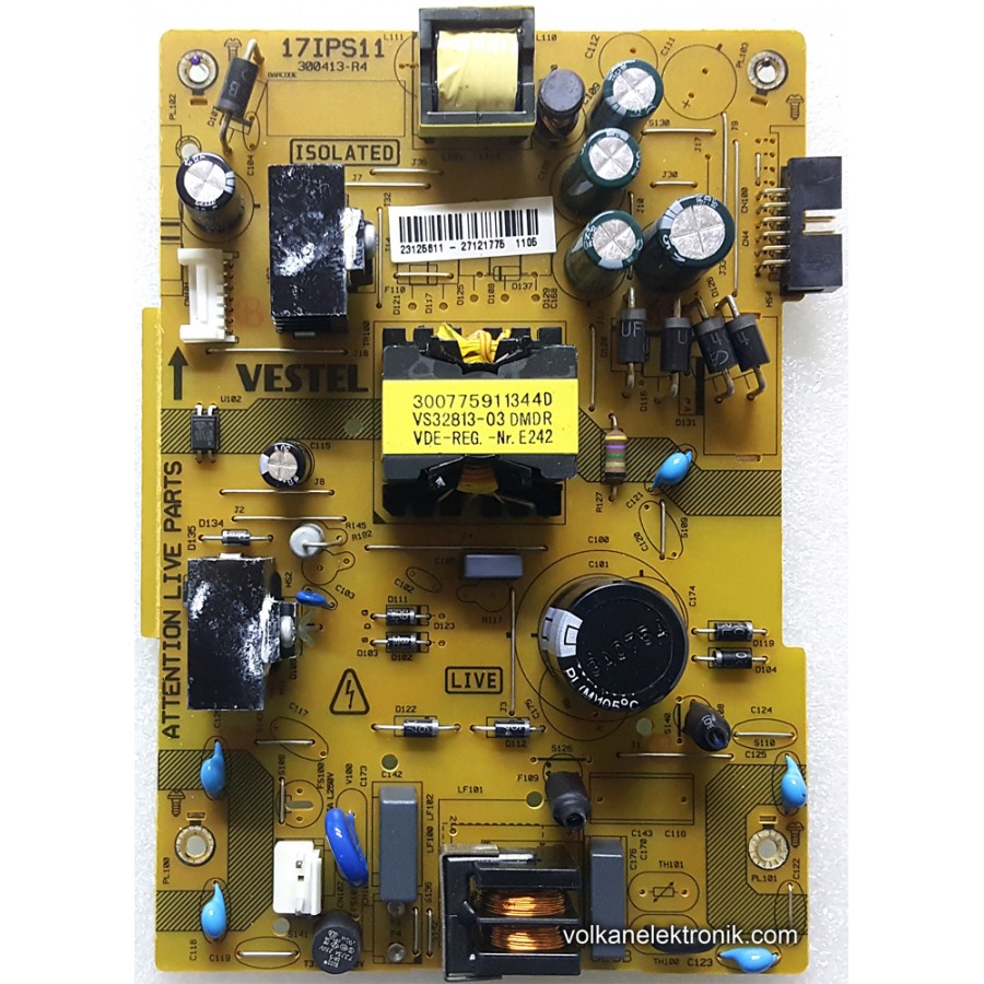 17IPS11, 23125811, 23125816, 300413-R4, 27134721, SEG 32 32226B LED POWER BOARD