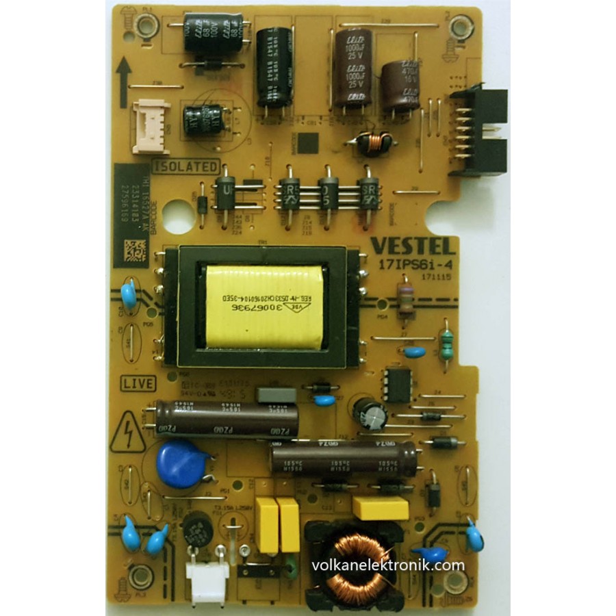 17IPS61-4 ,171115 ,23314103 ,27596169 ,POWER BOARD ,VESTEL BESLEME