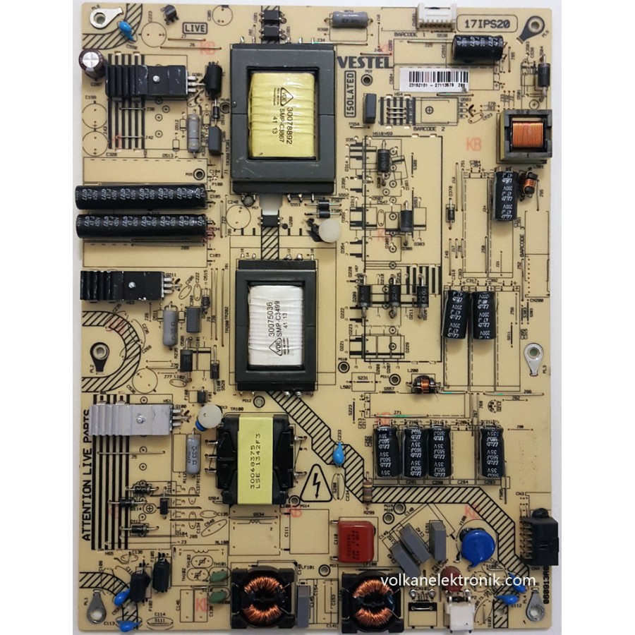 23152101 , 17IPS20 , VES390UNDC-01 ,REGAL , LD39F4000M ,Power Board , Besleme Kart