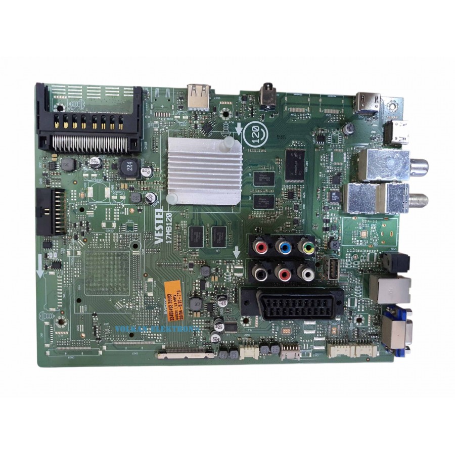 VESTEL 49UB8300 MAİN BOARD 23409493 17MB120 ANA KART VES490QNDS-2D-N11