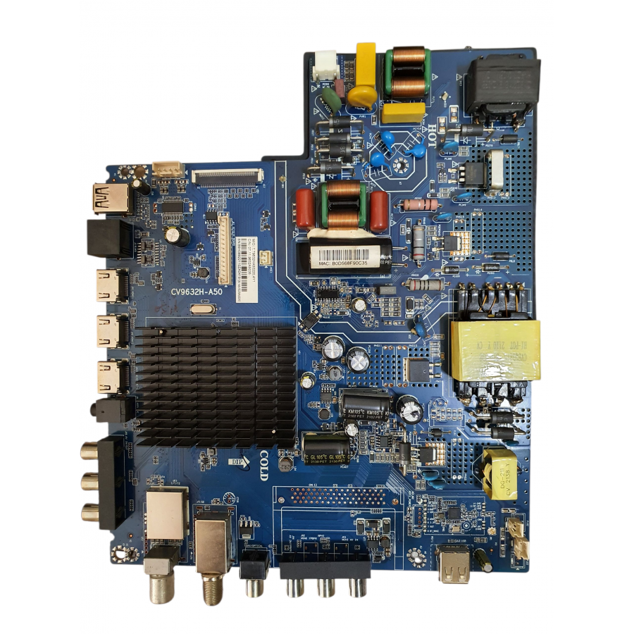 TELENOVA 55NSK9001 MAİN BOARD CV9632H-A50 WW55NSK9001 102021 ANA KART