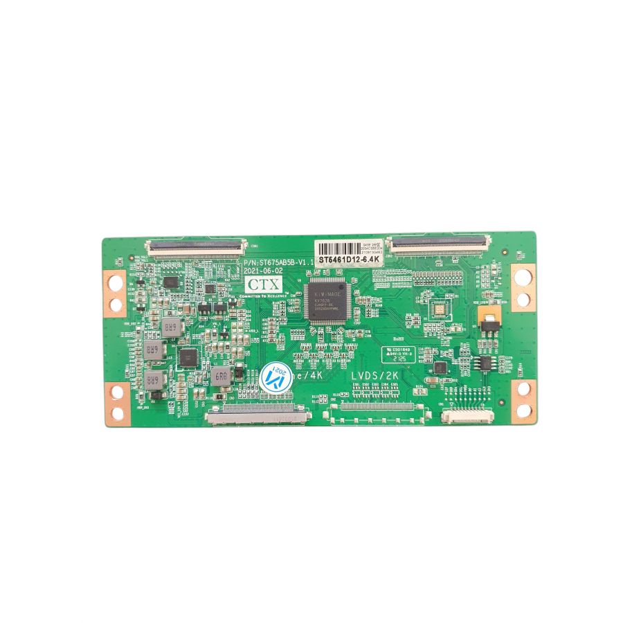 TELENOVA 55NSK9001 T-CON BOARD ST675AB5B-V1.1 WW55NSK9001 TCON