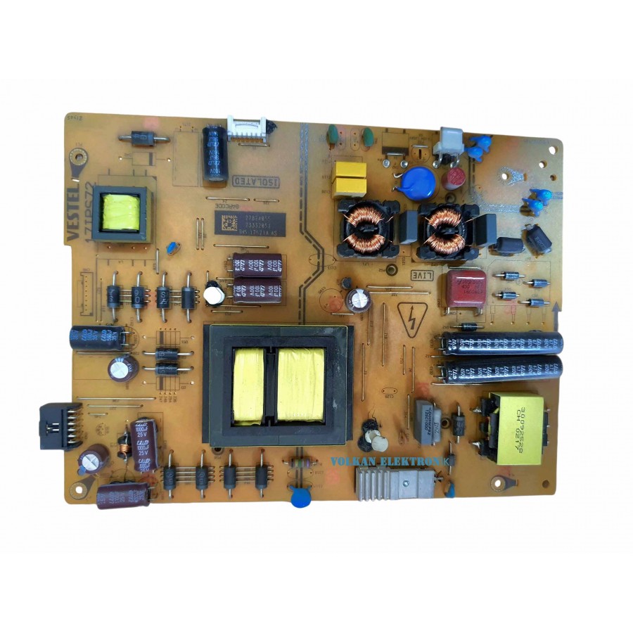 VESTEL 49UB8300 POWER BOARD 17IPS72 23332051 BESLEME KARTI